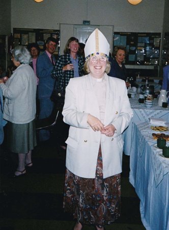 Dawn the vicar 2000 flower festival